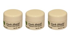 Cork Grease, 3 Pack, .25oz Jars, Saxophone, Clarinet, Oboe 
