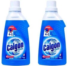 Image of 2X Calgon 4-in-1 Washing Machine Cleaner and Water Softener 750ml