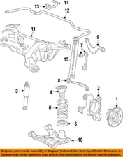 GM OEM Stabilizer Sway Bar-Rear-Link 15129234