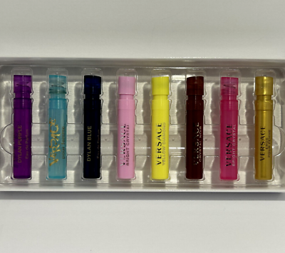 Versace 8 Piece Womens Perfume Set (1ml x 8 = 8ml) Brand New | eBay