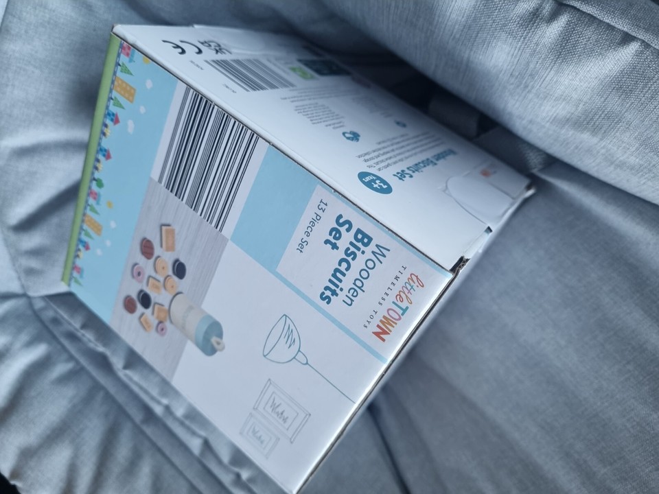 Aldi Wooden Toys Biscuit Set box broken eBay