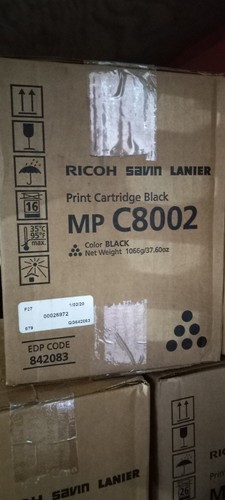 SET-5 NEU VERSIEGELT RICOH MP C8002 1X MAGENTA, 2X SCHWARZ, 1X GELB, 1X CYAN TONER - Bild 3 von 6