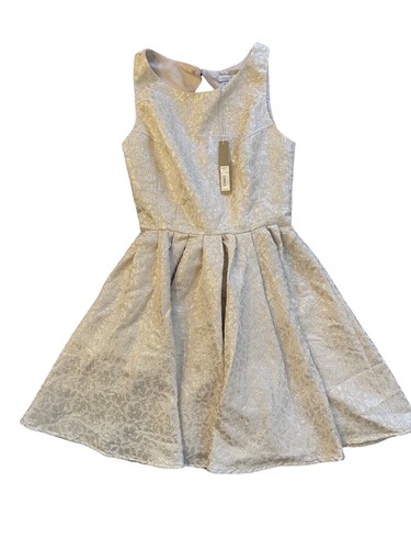 Womens Lauren Conrad Size 2 Metallic Champagne Gold Party Dress Fit & Flair | eBay Womens Lauren Conrad Size 2 Metallic Champagne Gold Party Dress Fit & Flair | eBay