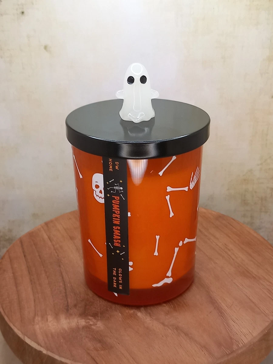 DW Home TK Maxx Halloween Glow In The Dark Ghost Candle Pumpkin