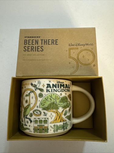 Starbucks Disney Animal Kingdom Been There Series 50th Collection Mug 14oz