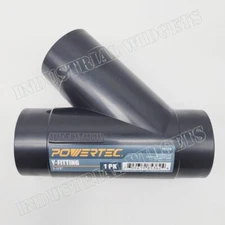 POWERTEC 2-1/2" Y-Fitting for Dust Collection Systems 2.5 inch O.D.  p/n 70179