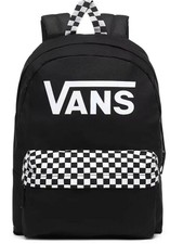 vans realm backpack botanical check
