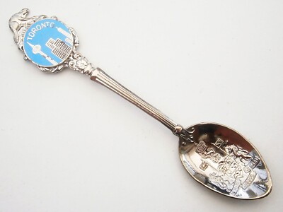 SV547) Vintage Toronto Stadt Kanada Biber Souvenir Sammler Löffel