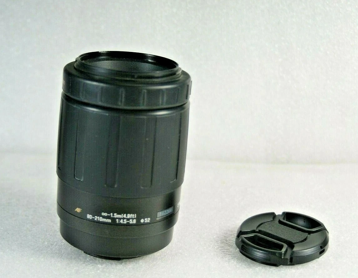 Camera Lenses for Tamron 80-210mm Focal f/4.5-5.6 Maximum Aperture