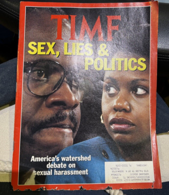 Time Magazine Oct 21 1991 Sex, Lies and Politics | eBay