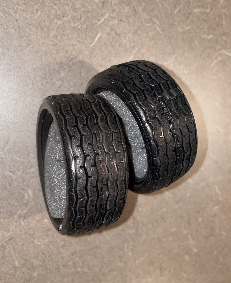 Protoform Vintage Racing 26mm Front Tire w/insert (x2) PRM10140 Tamiya/Traxxas - Image 3 of 3