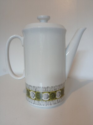Royal Tudor Ware 60er Jahre Alfred Clough Everglade Kaffeekanne