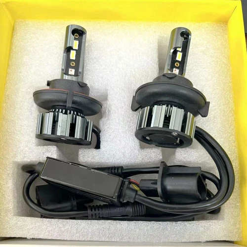 2Pcs 9008 H13 RGB LED Headlight Bulbs High Low Beam Canbus For Jeep Ford GMC Etc - Picture 3 of 8