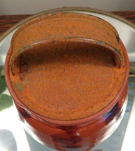 Greg Shooner 1996 American Redware Pottery Lidded Jar Inscribed & Dated - Picture 11 of 12