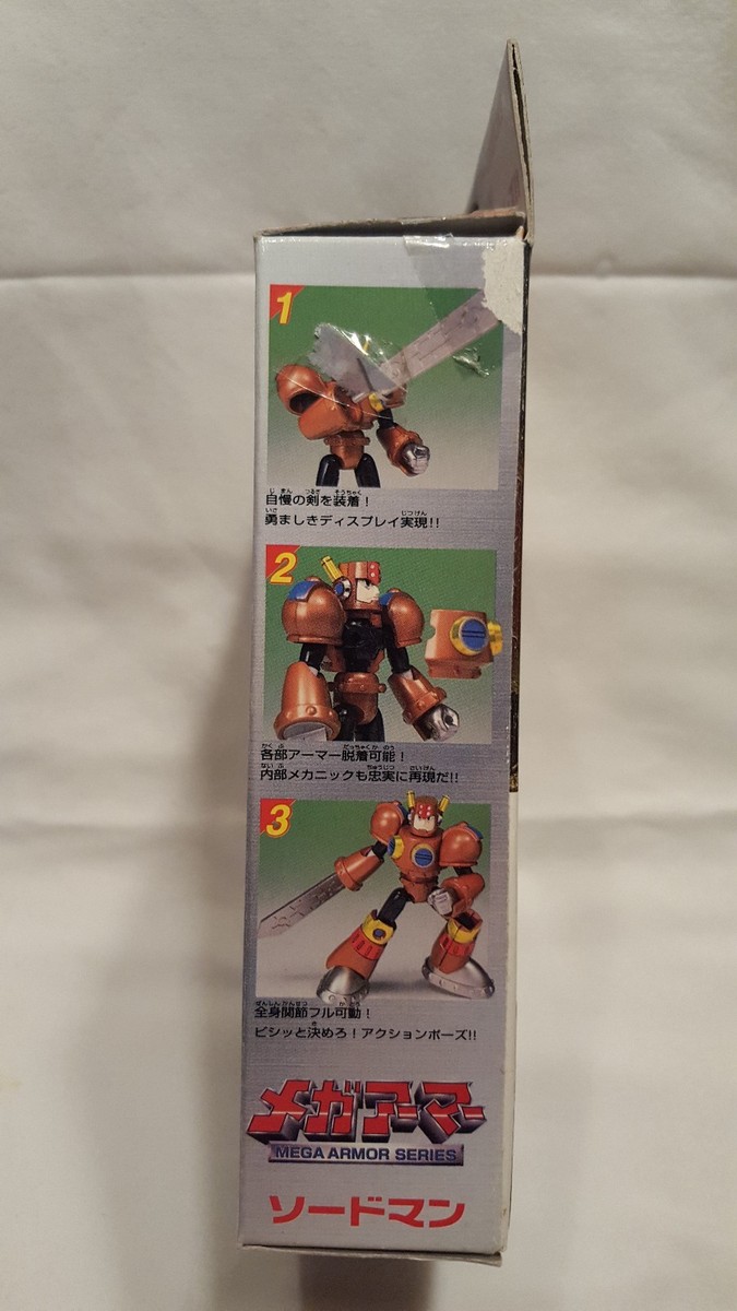 New Bandai Capcom Mega Armor Series Rockman 8 Swordman Model Kit