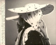 LG8 1987 Wire Photo ISRAELI FASHION DESIGNER NIBA SUMMER OF '88 SHOW JERUSALEM