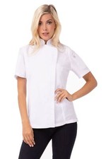 Chef Works Women's Springfield Chef Coat Medium White