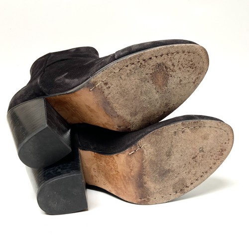 RAG & BONE Newbury Ankle Booties Womens Size 41 11 Black Suede ASO Taylor Swift - Picture 10 of 12