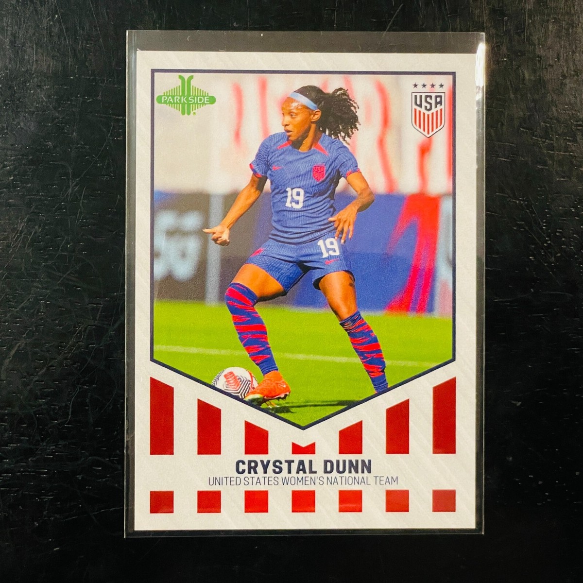 Crystal Dunn USWNT Soccer Card 2023 Parkside Recap Team Set United States  USA