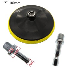 180mm Hook & Loop Backing Pad Angle Grinder M14 & Drill Attachment for Sand Disc