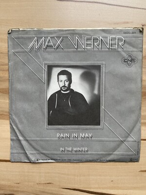  Max Werner - Rain in May/In the Winter  - 7'' Single Vinyl Schallplatte