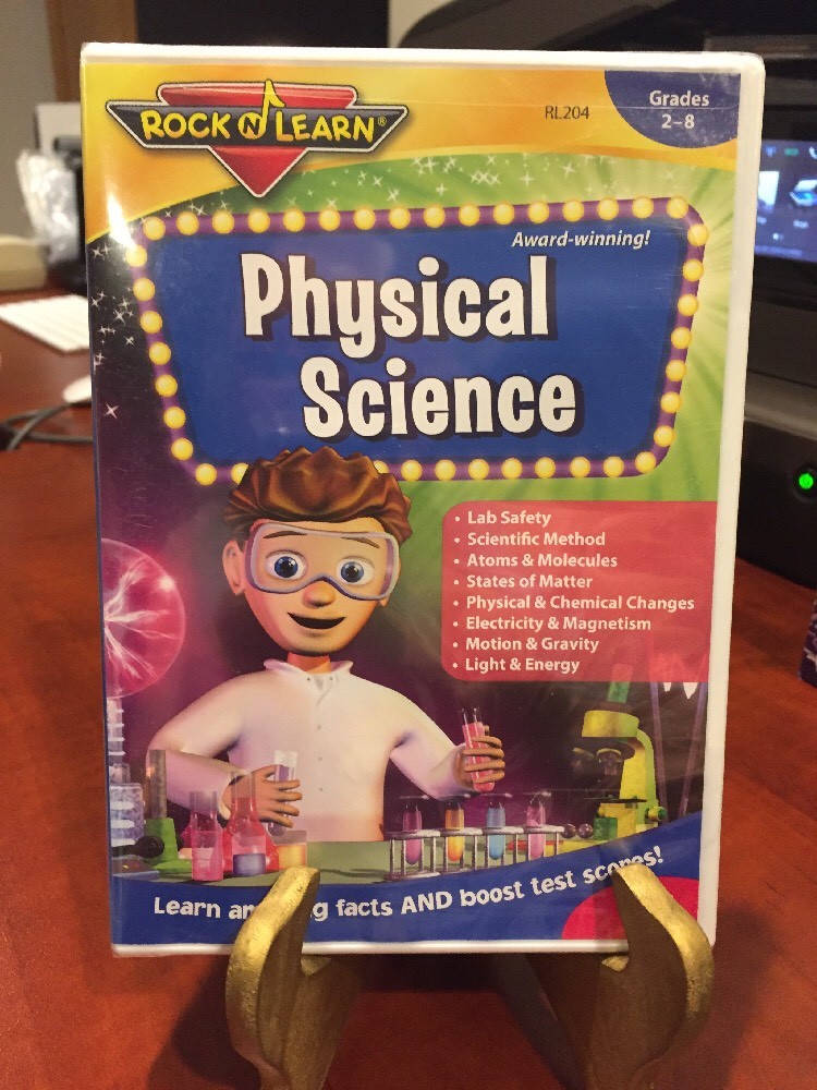 健康・医学 Science of The Reconnection 2.0 DVD Rock N Learn: Physical Science (DVD, 2009) Grades 2-8 Home School