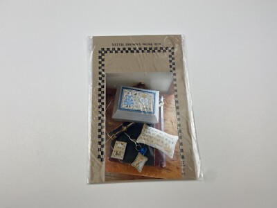 Chessie and me Nettie Brown s Work Box Cross Stitch Pattern