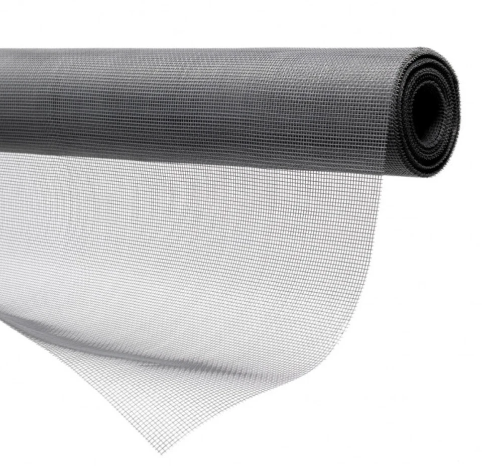 Insect Screen fly Mesh Fibreglass W1m•GREY•Quality Net Bug Mosquito Spider Wasps - Image 2 of 4