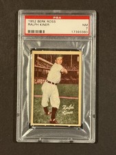 1952 Berk Ross Baseball Cards 32