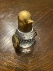 1960s Penguin Murano Style Bubble Glass and Brass