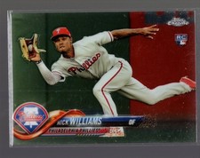 2018 Topps Chrome - Nick Williams #147 (RC)