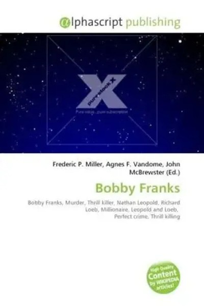 Frederic P. Miller (U. A.) | Bobby Franks | Taschenbuch | Englisch (2026)-image