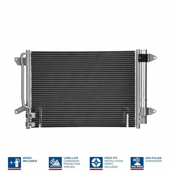 Kondensator Klimaanlage ** First FIT ** Nissens 940238 FüR VW 162 5C2 163 AV3 4-image