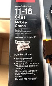 LEGO TECHNIC: Mobile Crane (8421) retired, new and sealed 2005 1884 pieces