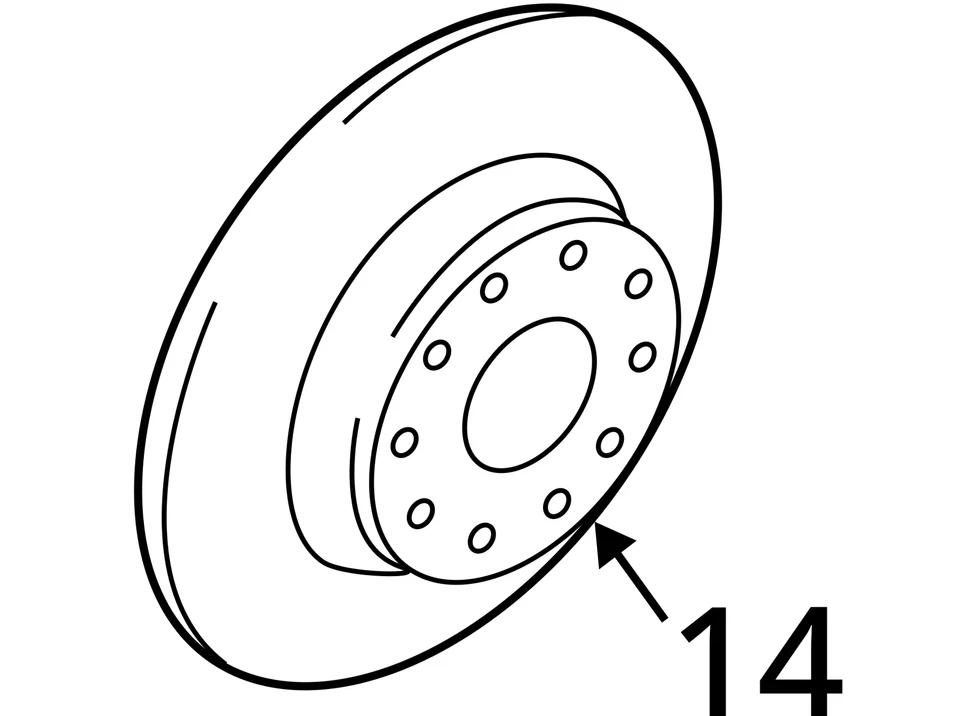 2017 2018 2019 2020 2021 2022 AUDI RS3 AWD 2,5 L JUEGO ROTOR FRENO TRASERO IZQUIERDO DERECHO Foto 4 de 4