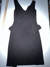 BCBG MAX AZRIA Dress Women’s Size 2 Little Black Dress Sleeveless V-neck