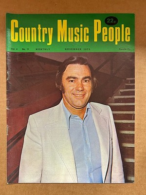 JIM ED BROWN COUNTRY MUSIC PEOPLE MAGAZINE NOVEMBER 1973 - JIM ED BROWN cover wi