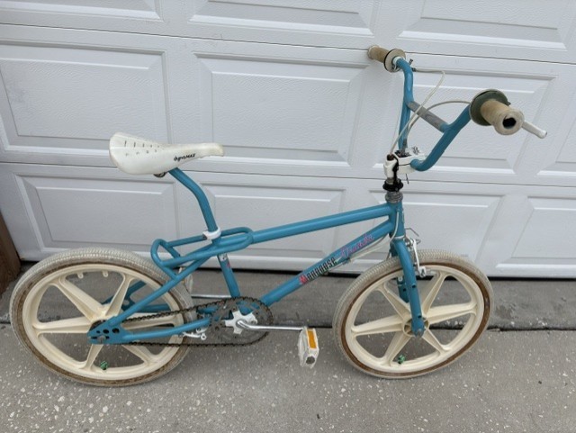 1987 MONGOOSE DECADE FREESTYLE BMX BIKE OLD SCHOOL SURVIVOR RARE RAD 80's FIND!!