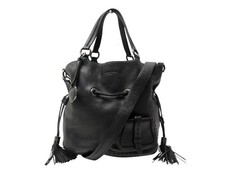 SAC A MAIN LANCEL PREMIER FLIRT MM A02174 CUIR GRAINE BANDOULIERE HAND BAG 750€