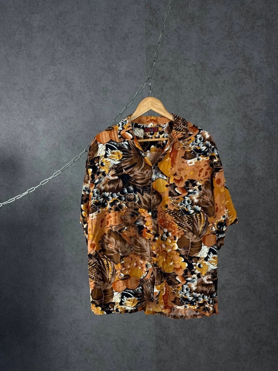 Art vintage crazy Hawaiian shirt