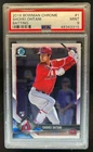 2018 Bowman Chrome Shohei Ohtani RC Rookie #1 Angels PSA 9