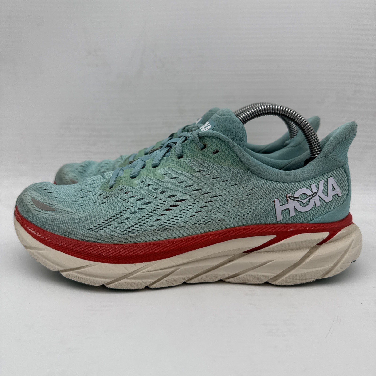 Hoka One One Clifton 8 1119394 AEBL Blue Running Shoes Sneaker Women's 9.5 B thumbnail 10