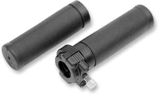 Drag Specialties - 12-0914DAMB - Throttle Assembly - Dual Cable - Black