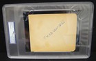 FRED LOWERY 1909-1984 Autographed Album Page PSA/DNA Authentic Auto Slabbed — photo 3