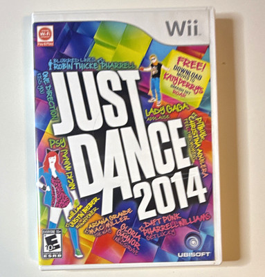 Ubisoft Just Dance 2014 Nintendo Wii w/ Case Multiplayer E10+ 2014