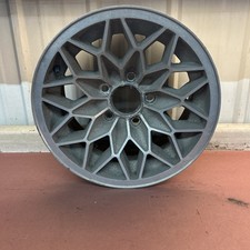 1980 1981 Pontiac Firebird Formula Trans Am 15x7 Silver Snowflake Wheel