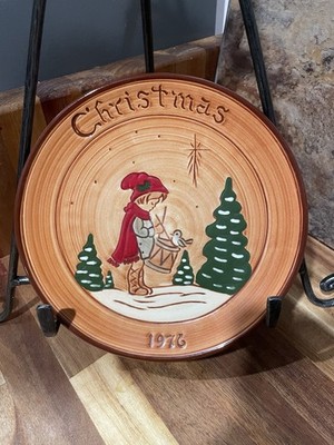 1976 Pennington Pottery Christmas plate, by Stumar-Germany Little Drummer Boy