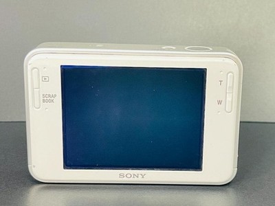 Sony Cyber-Shot DSC-T2 Compact Digital Camera White Tested