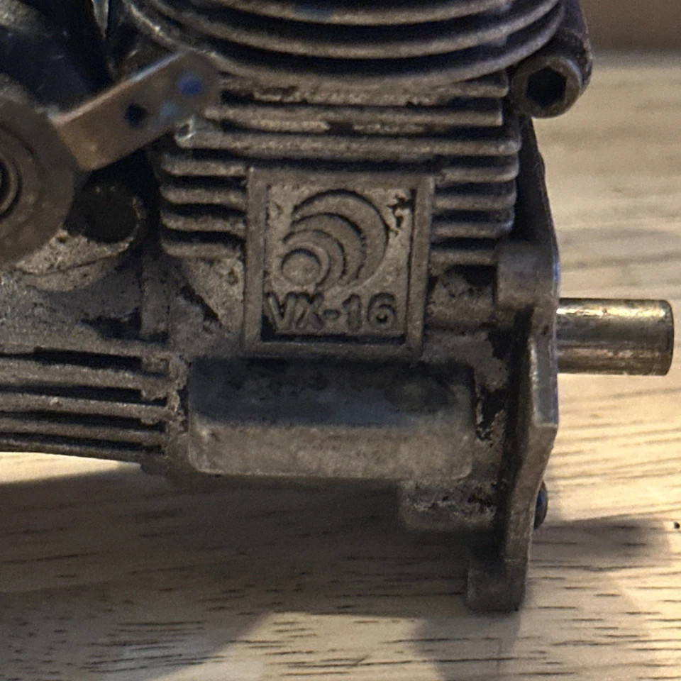 Ofna Vx-16 Nitro Engine. Appears Complete—turns Freely With Compression. - Image 3 of 4