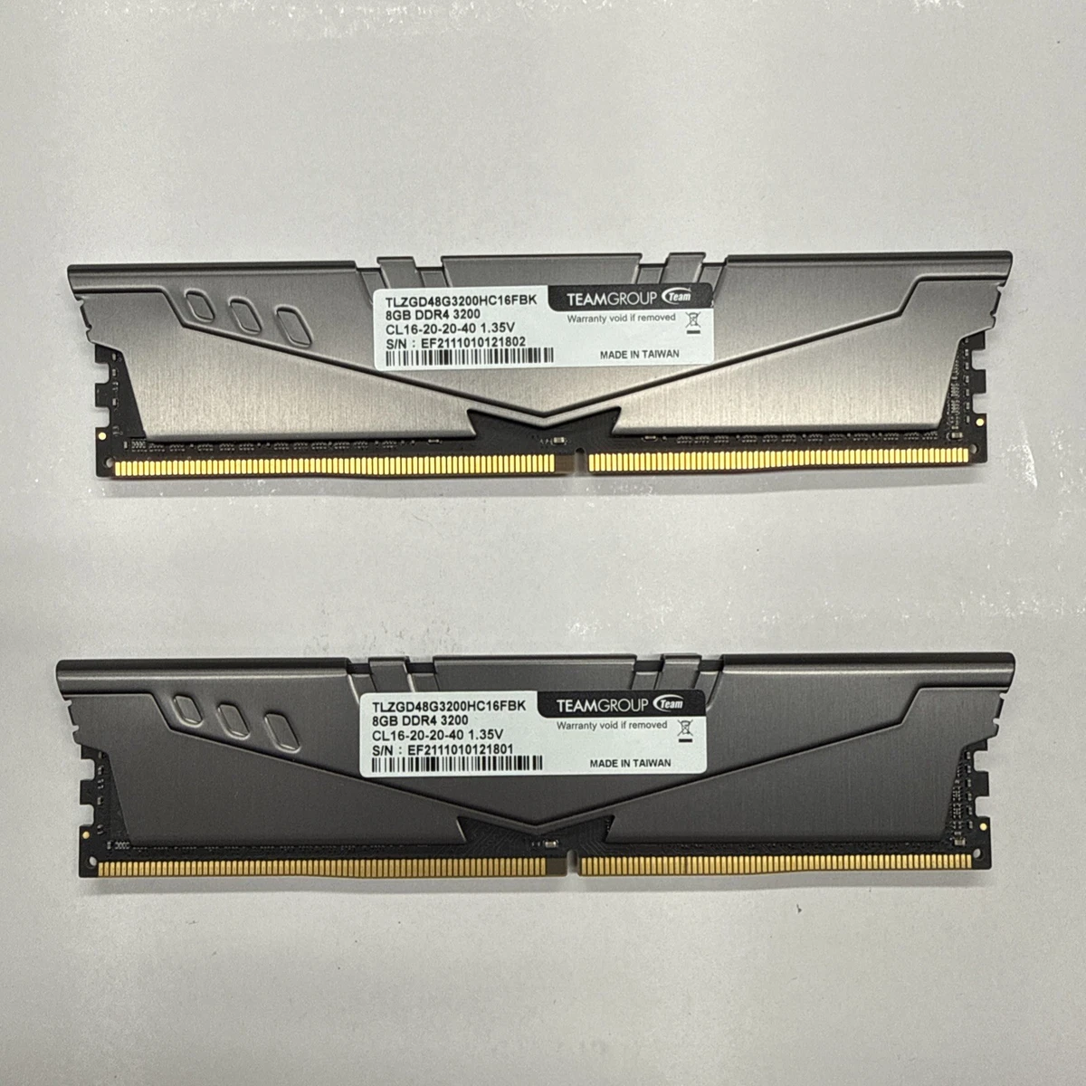Team Group DDR4 SDRAM 8 GB Total Capacity Memory (RAM) for sale | eBay